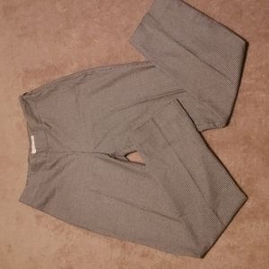Talbots Black & White Slacks